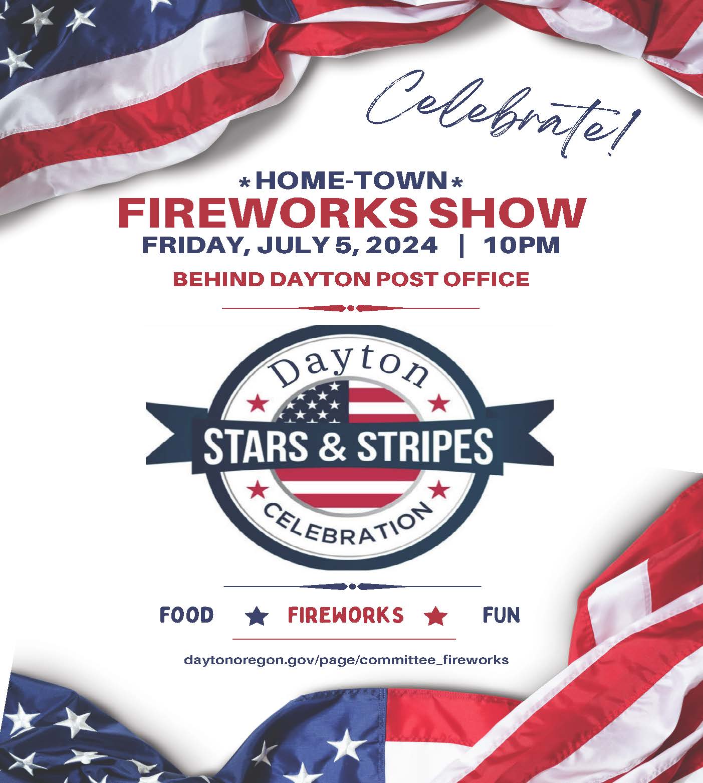 Dayton Stars & Stripes Celebration Poster